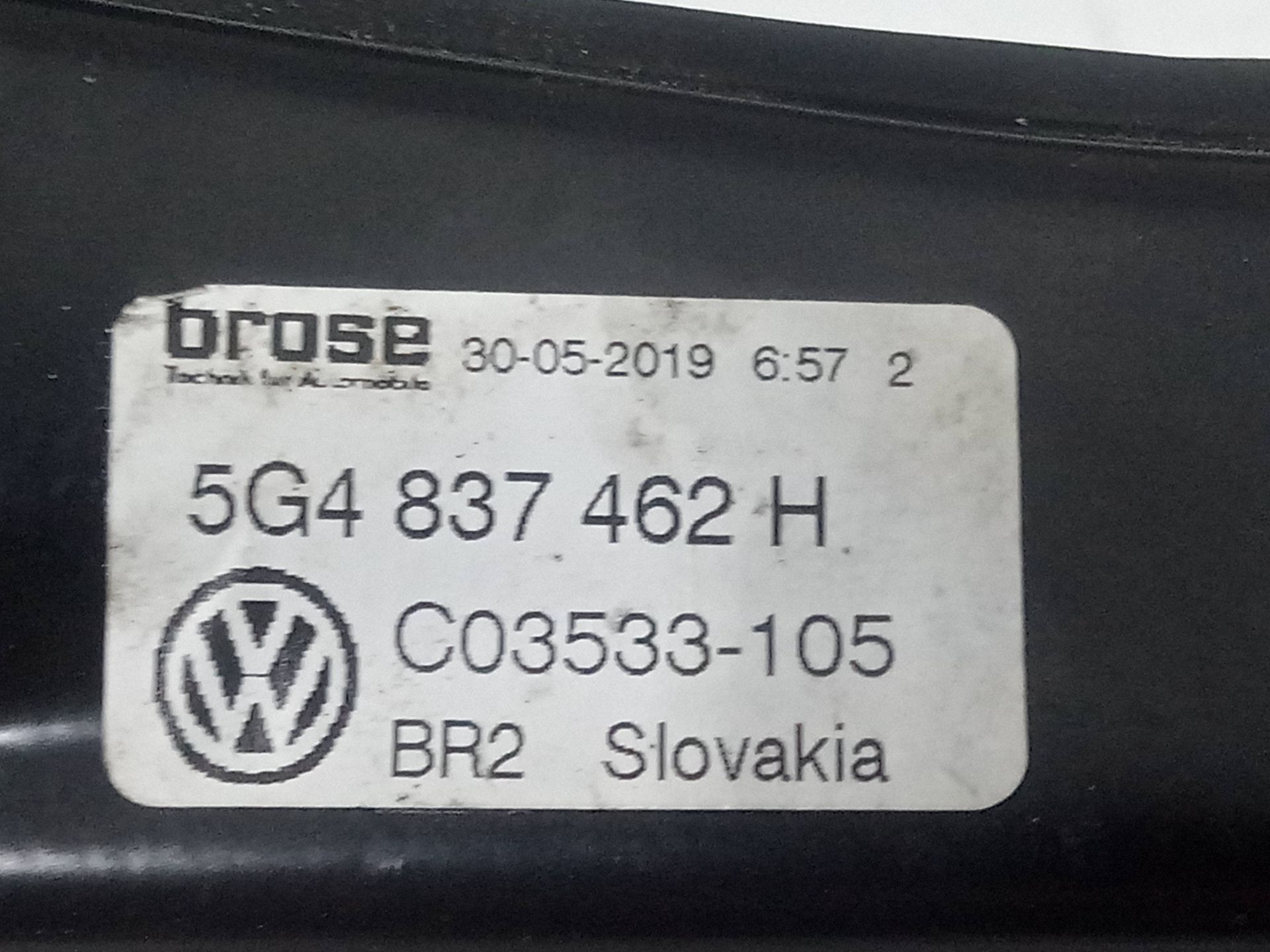 Elevalunas delantero derecho volkswagen golf sportsvan vii (an1)(09.2017) advance