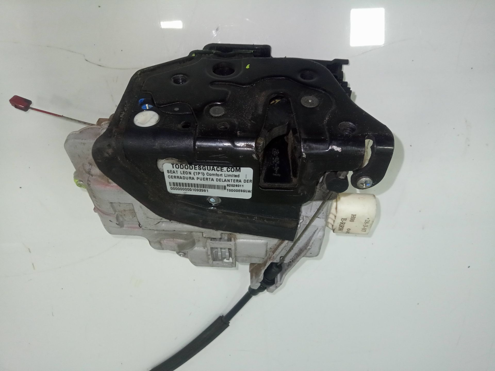 Cerradura puerta delantera derecha seat leon (1p1) comfort limited