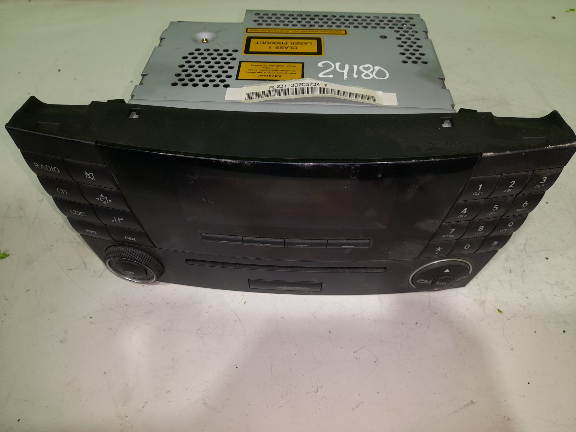 Sistema audio / radio cd mercedes-benz clase e (bm 211) berlina e 270 cdi (211.016)