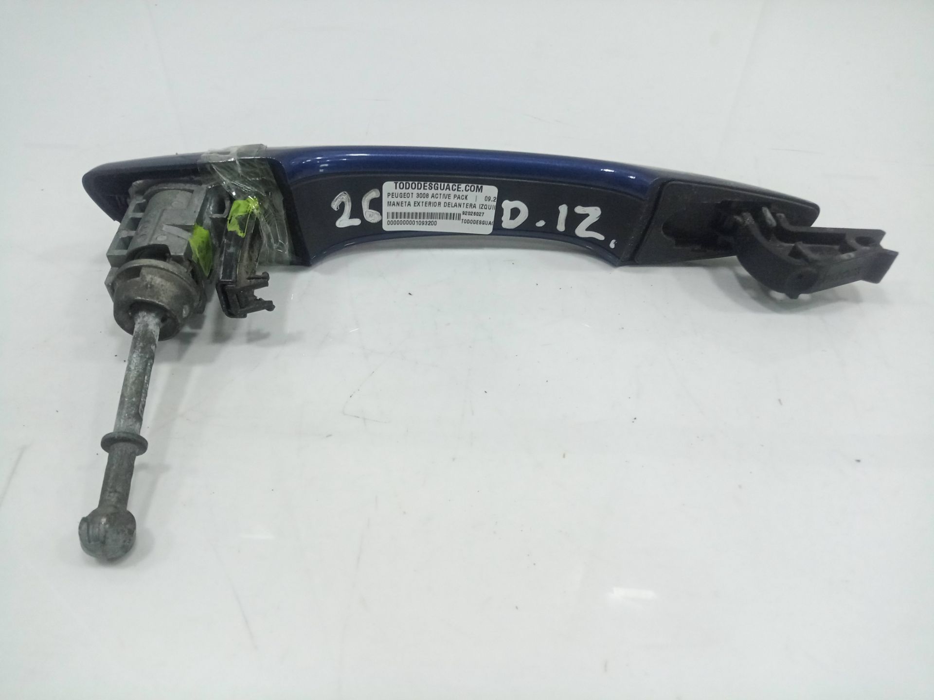 Maneta exterior delantera izquierda peugeot 3008 active pack