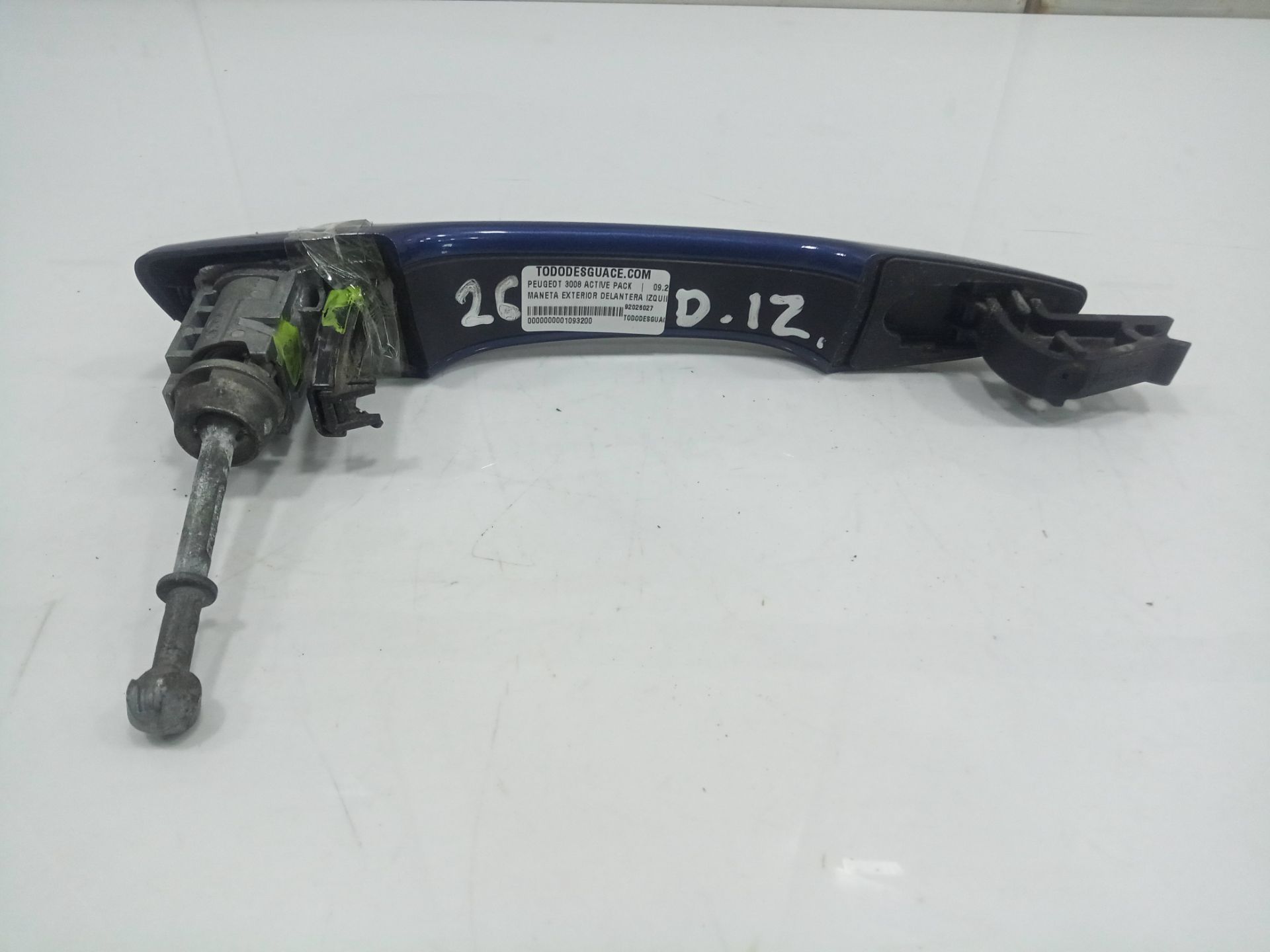 Maneta exterior delantera izquierda peugeot 3008 active pack
