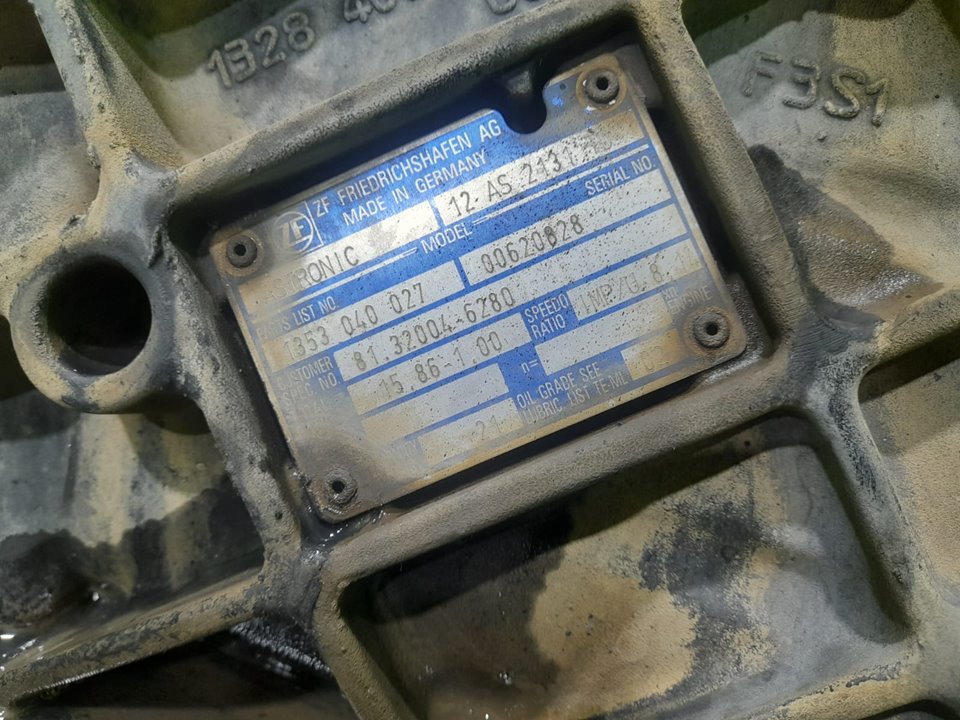 Caja cambios man tgx 18.xxx (2007) fg    4x2   bl xlx