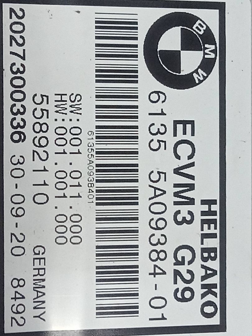 Modulo electronico bmw serie z4 roadster (g29) sdrive 30i