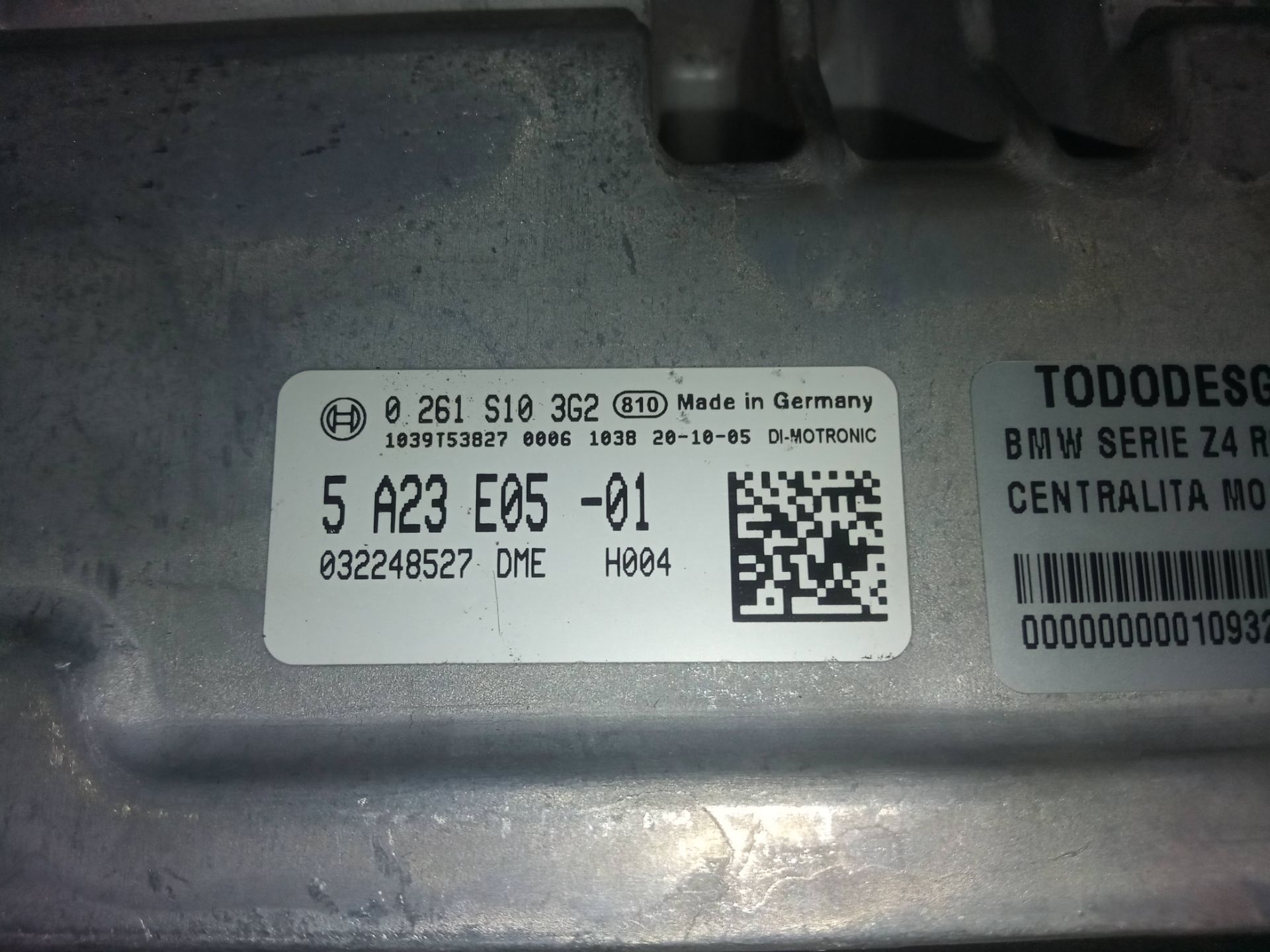 Centralita motor uce bmw serie z4 roadster (g29) sdrive 30i