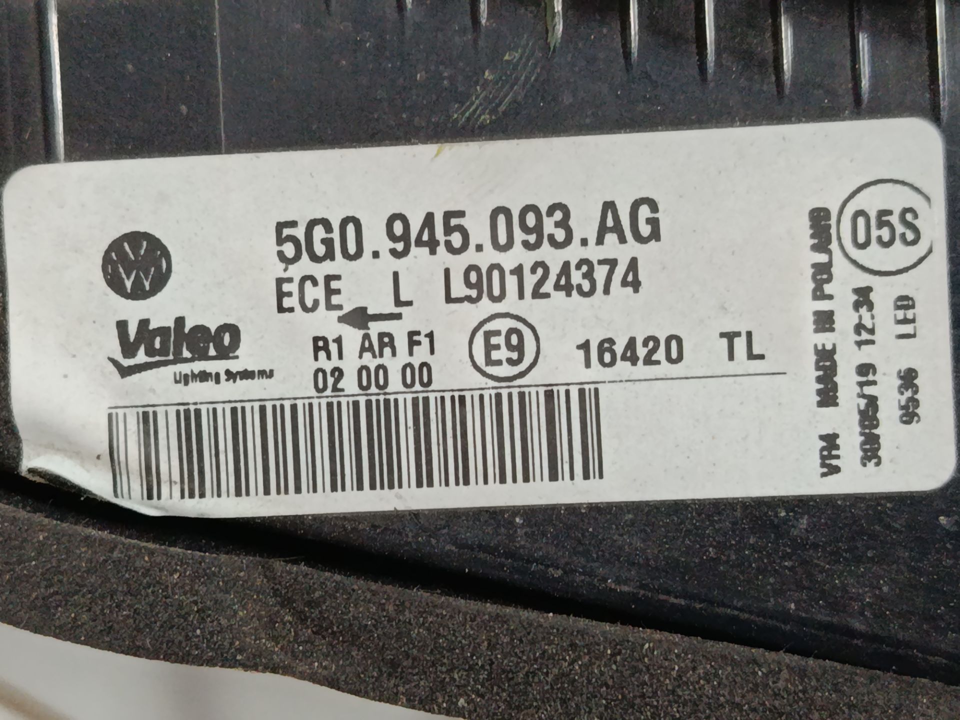 No identificado volkswagen golf sportsvan vii (an1)(09.2017) advance