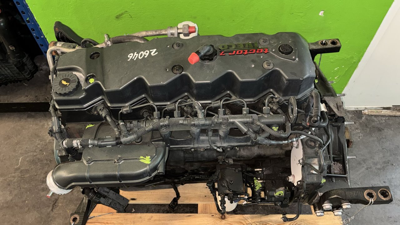 Motor completo iveco eurocargo volquete 120 e 4x2 cabina dobl