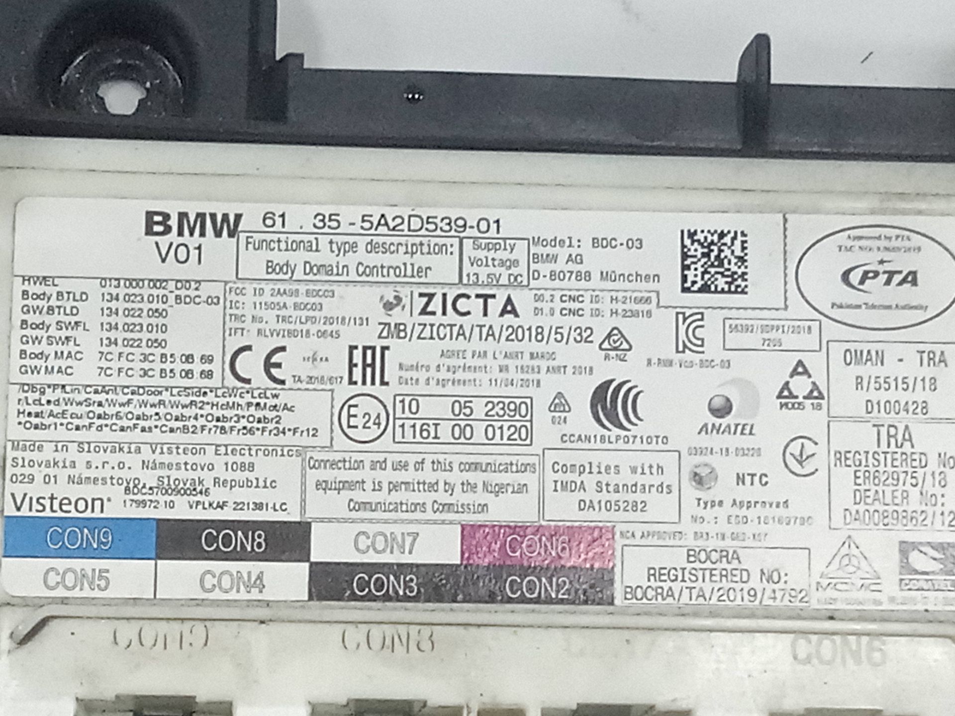 Caja reles / fusibles bmw serie z4 roadster (g29) sdrive 30i