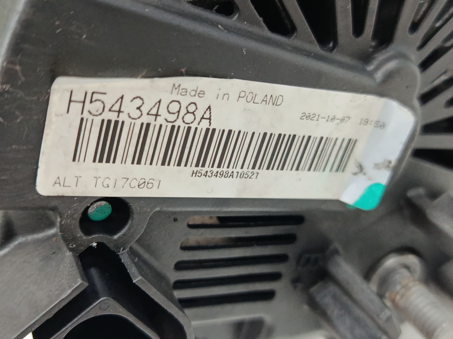 Alternador   no identificado