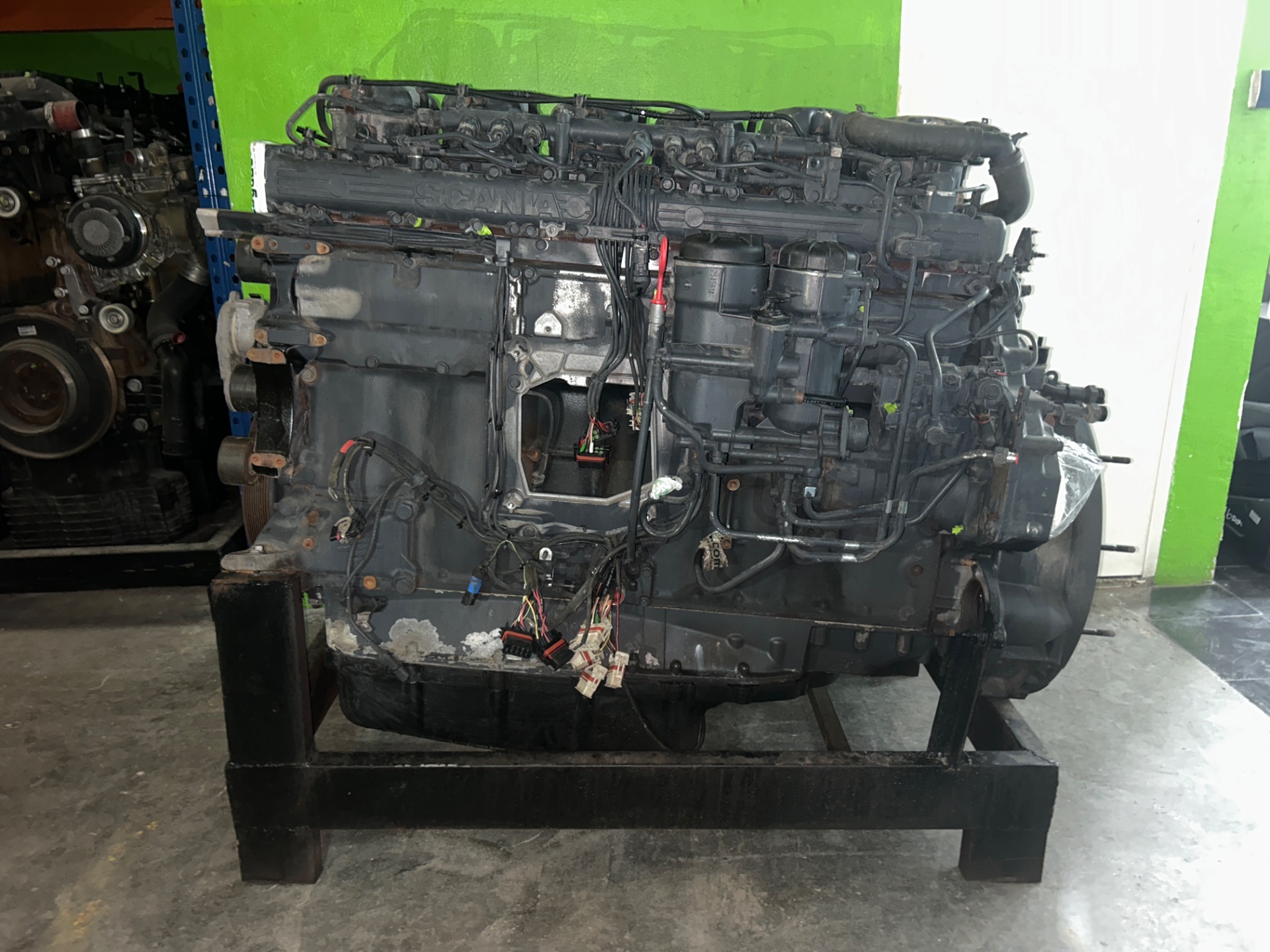 Motor completo scania baureihe l-klasse pgr (2004) fsa g450 (4x2) corto cg 14