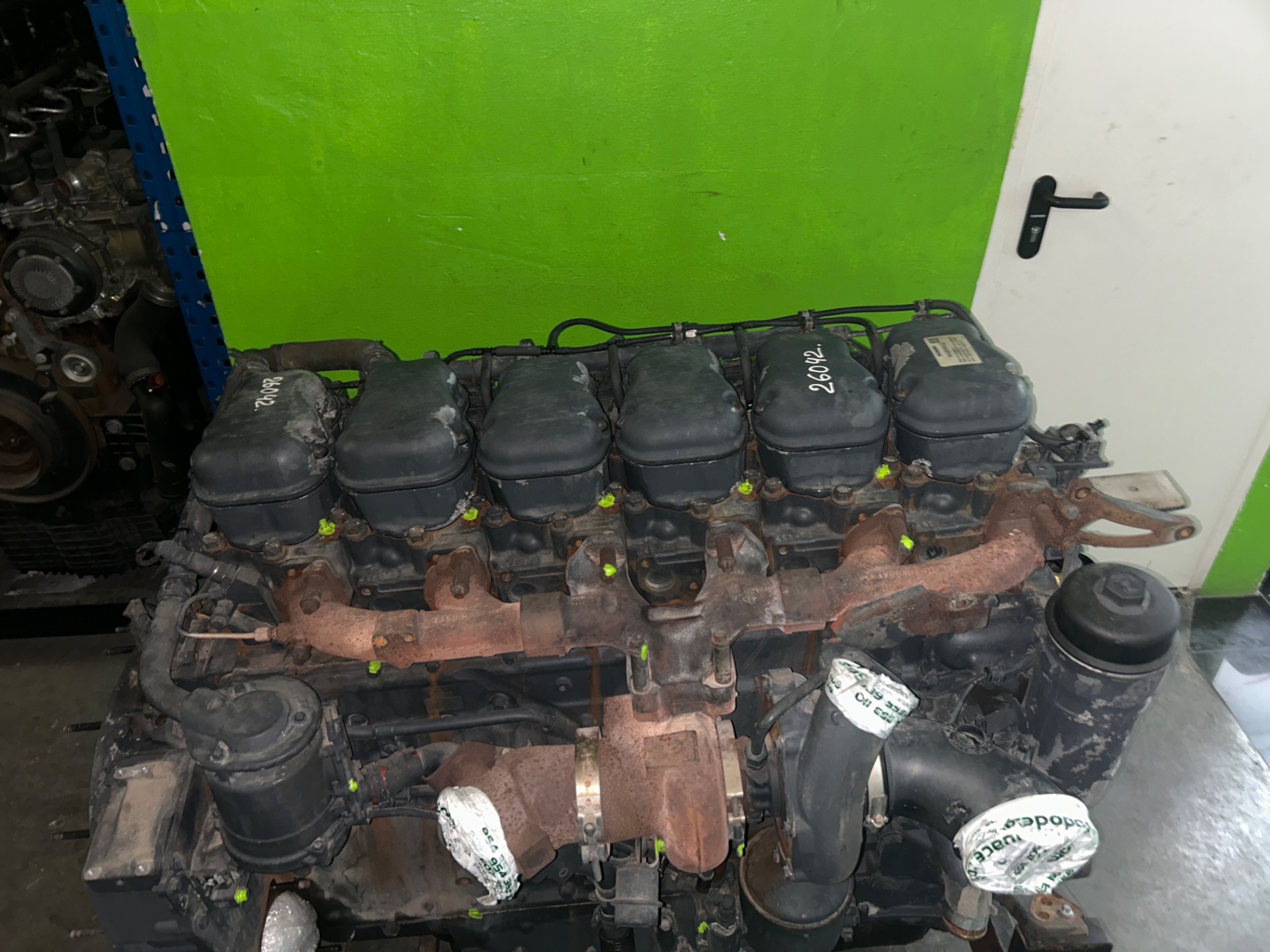 Motor completo scania baureihe l-klasse pgr (2004) fsa g450 (4x2) corto cg 14