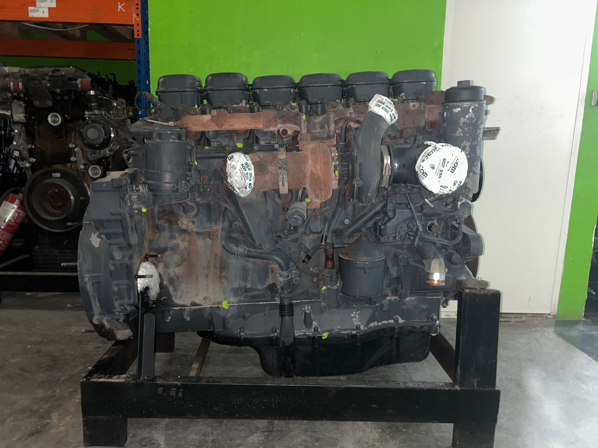 Motor completo scania baureihe l-klasse pgr (2004) fsa g450 (4x2) corto cg 14