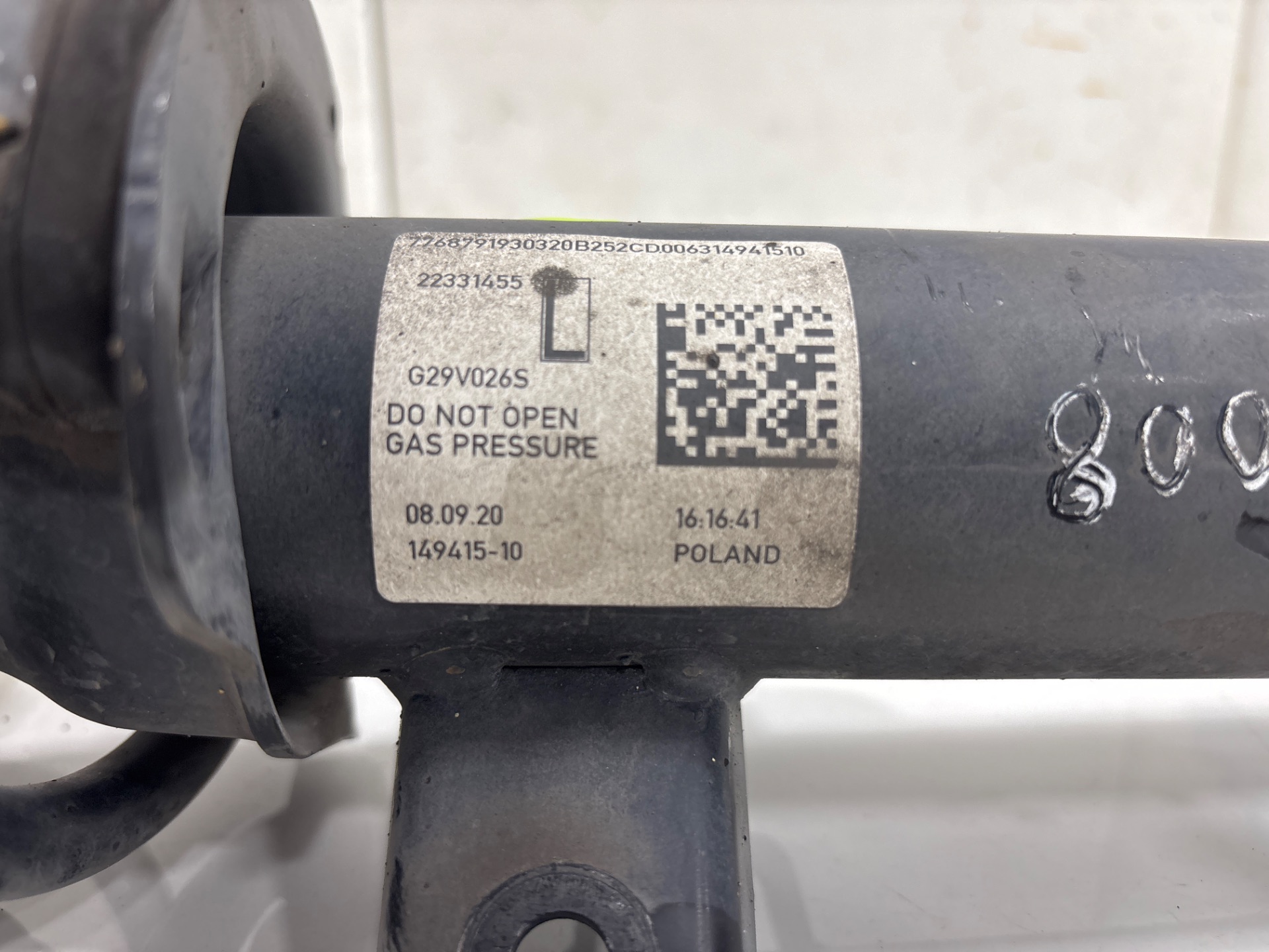 Amortiguador delantero izquierdo bmw serie z4 roadster (g29) sdrive 30i