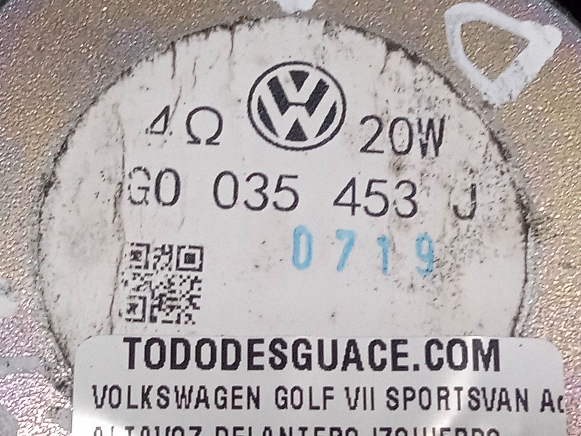 No identificado volkswagen golf sportsvan vii (an1)(09.2017) advance