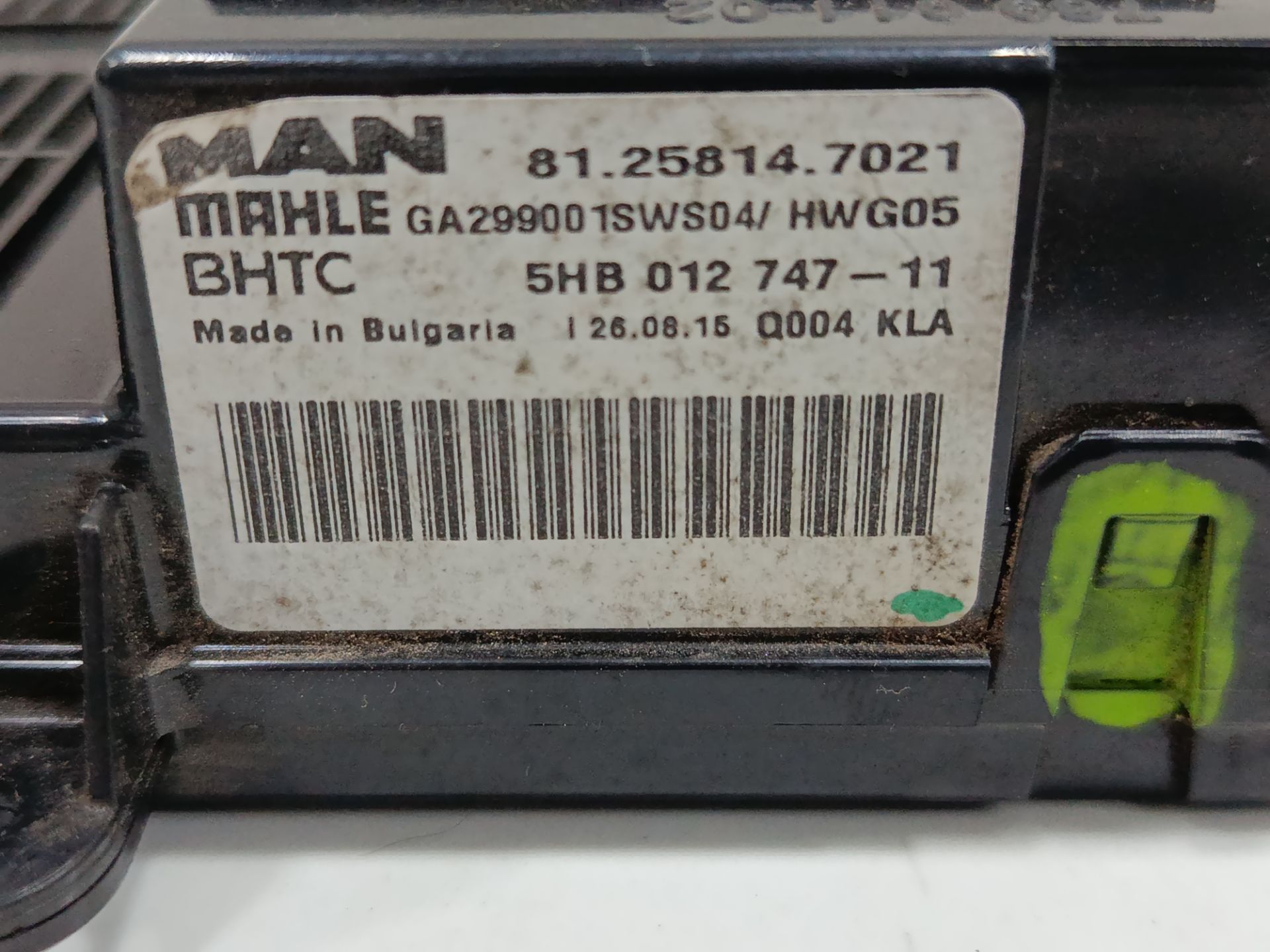 Modulo electronico man tgx 18.xxx (2007) fg    4x2   bl xl
