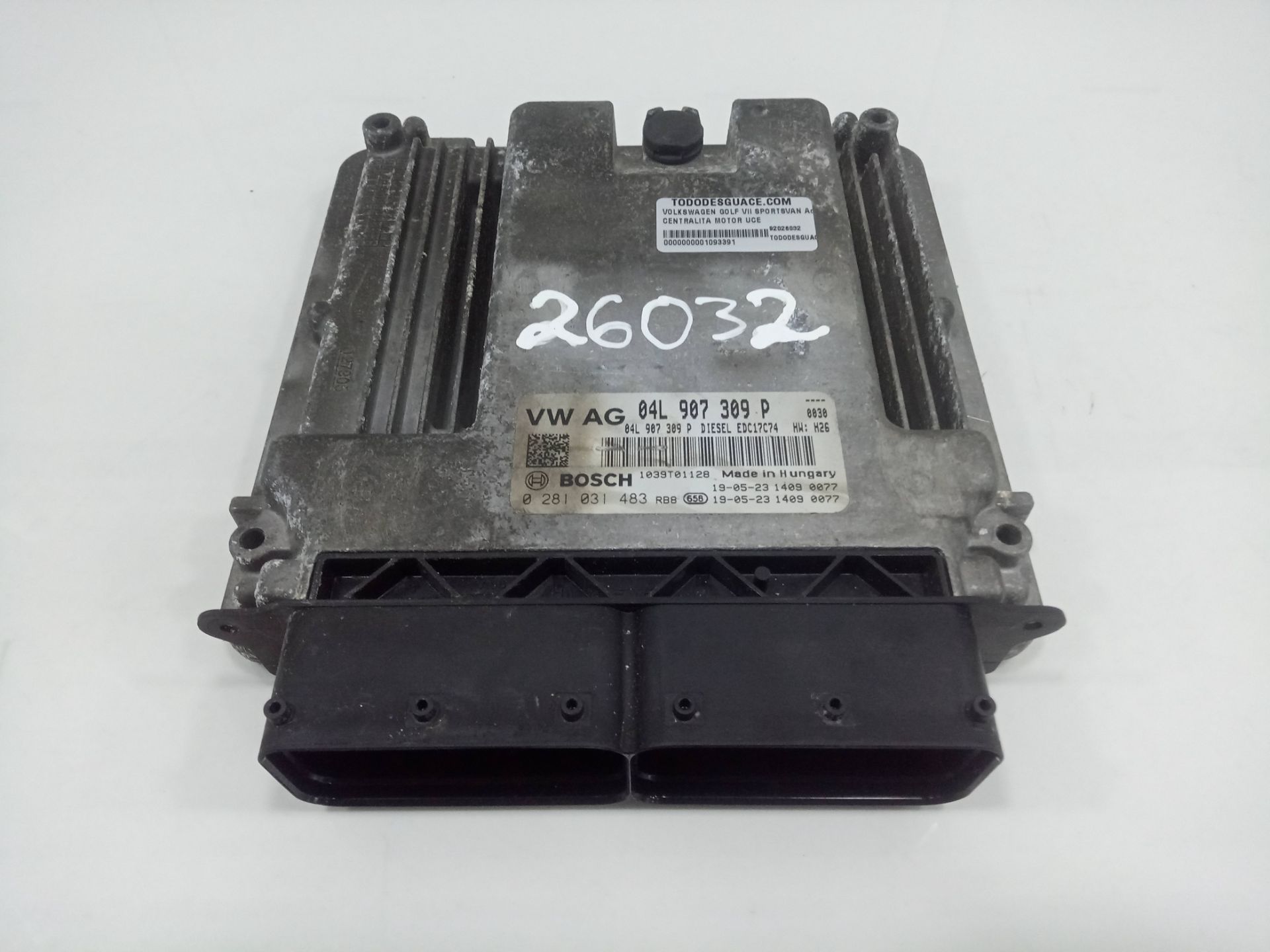 Centralita motor uce volkswagen golf sportsvan vii (an1)(09.2017) advance