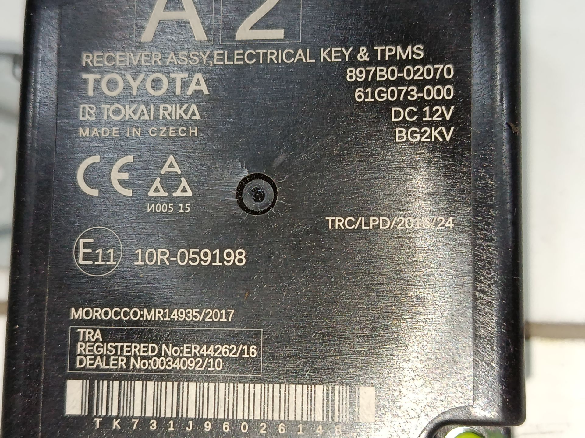 Modulo electronico toyota corolla (e21) hybrid style