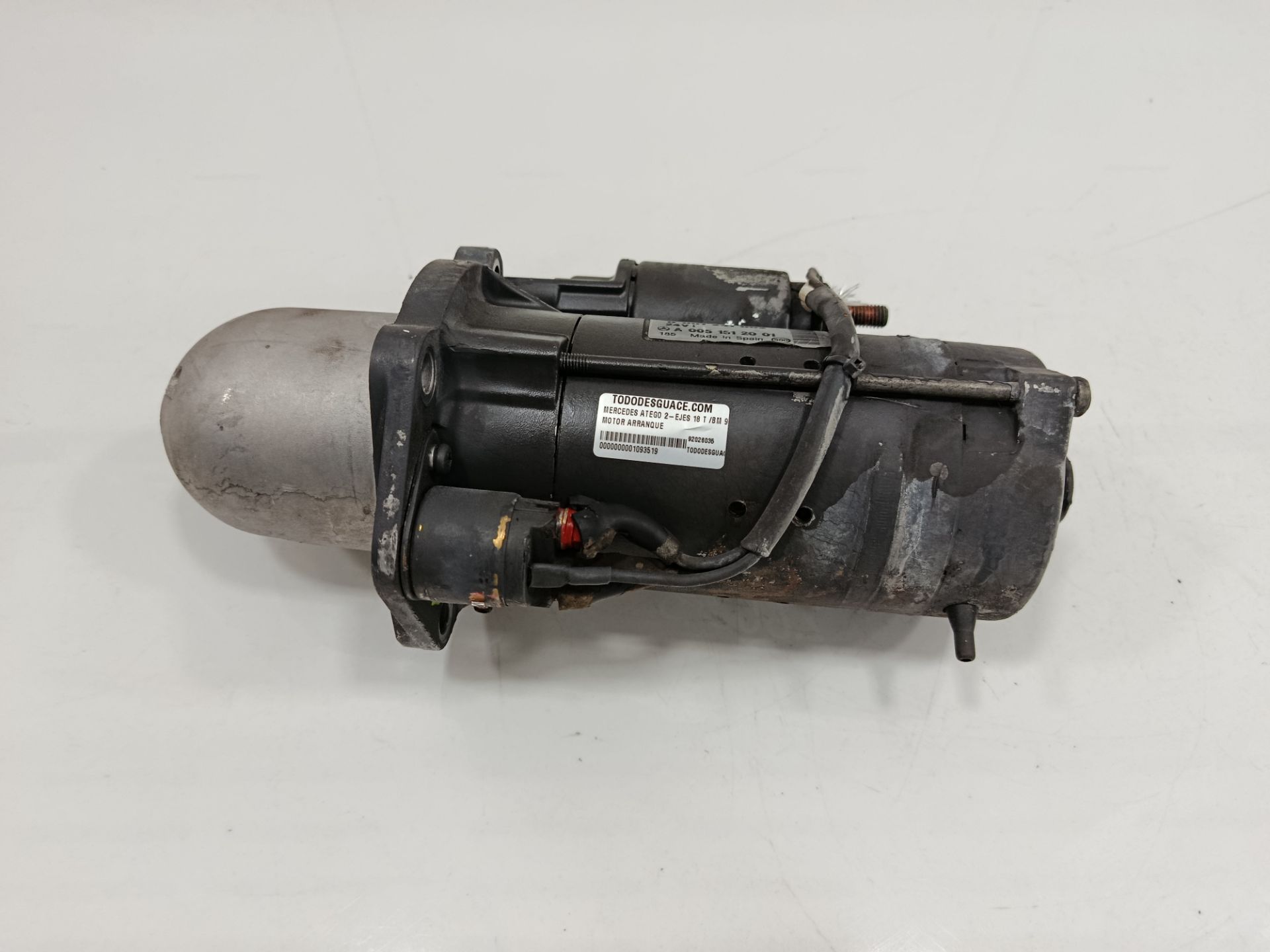 Motor arranque mercedes-benz atego 2-ejes 18 t bm 95024 (1998) 