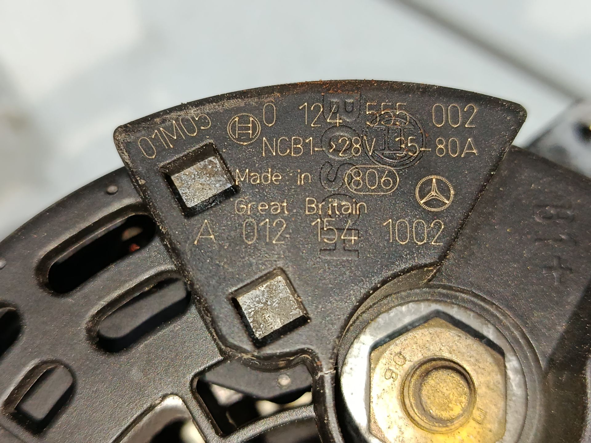 Alternador mercedes-benz atego 2-ejes 18 t bm 95024 (1998) 