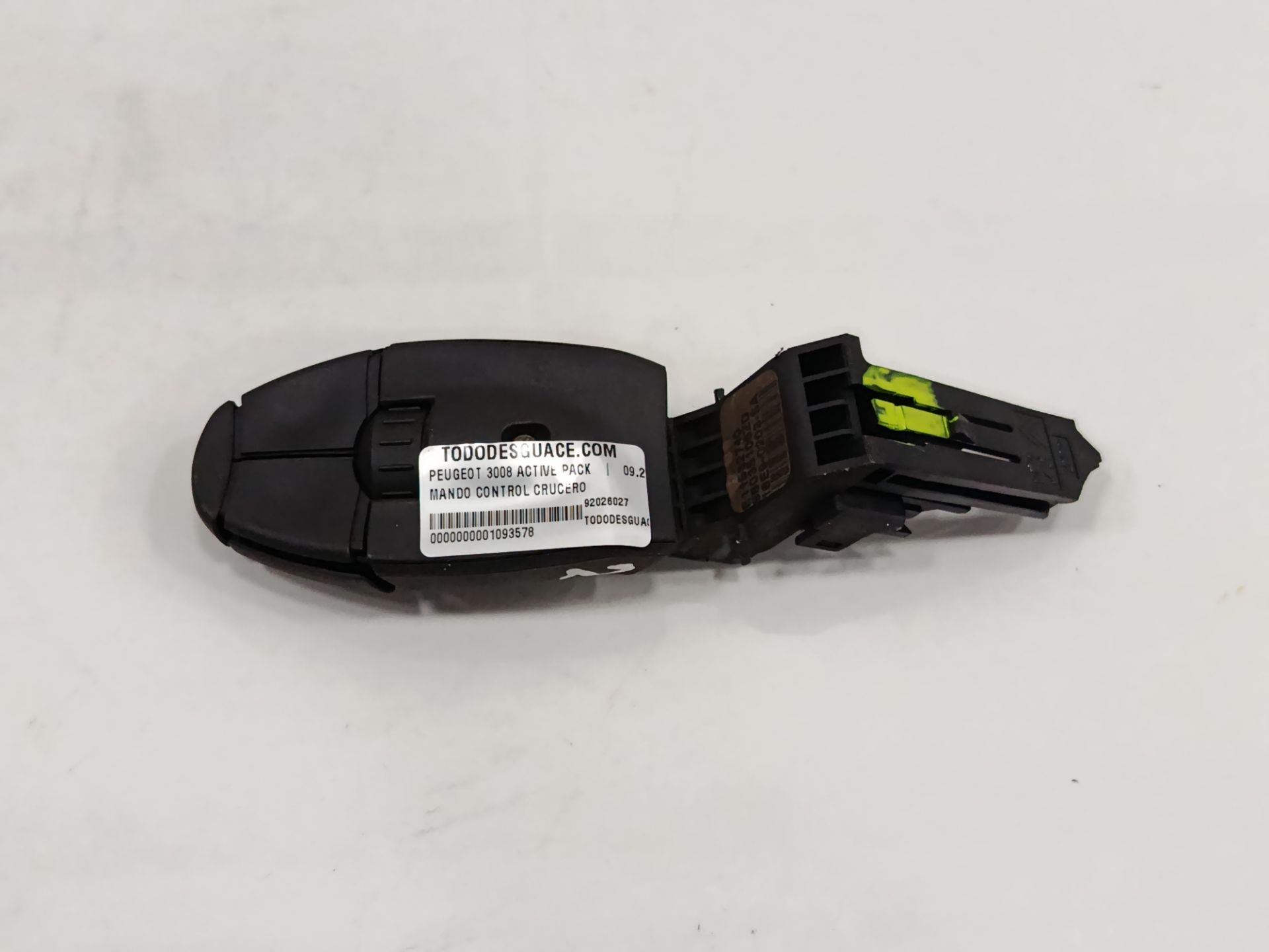 Mando control crucero peugeot 3008 active pack