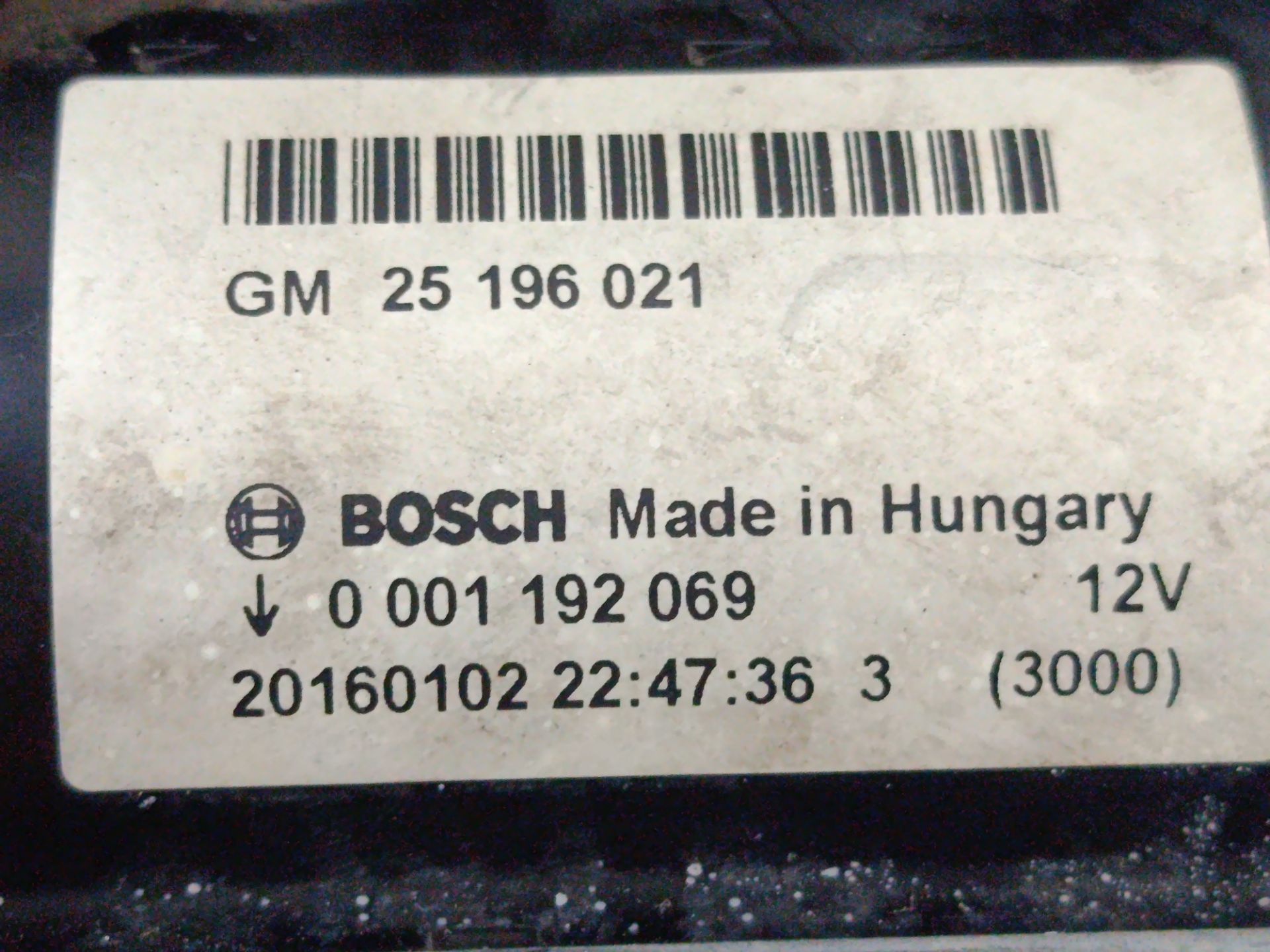 Motor arranque opel corsa e selective
