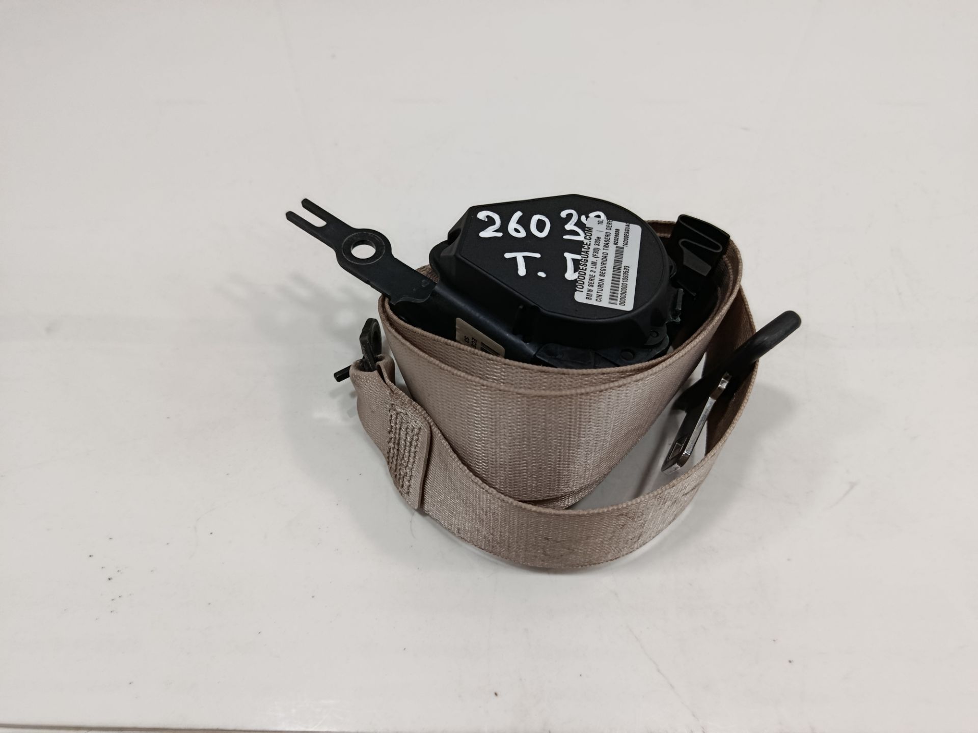 Cinturon seguridad trasero derecho bmw serie 3 berlina (f30n) 330e