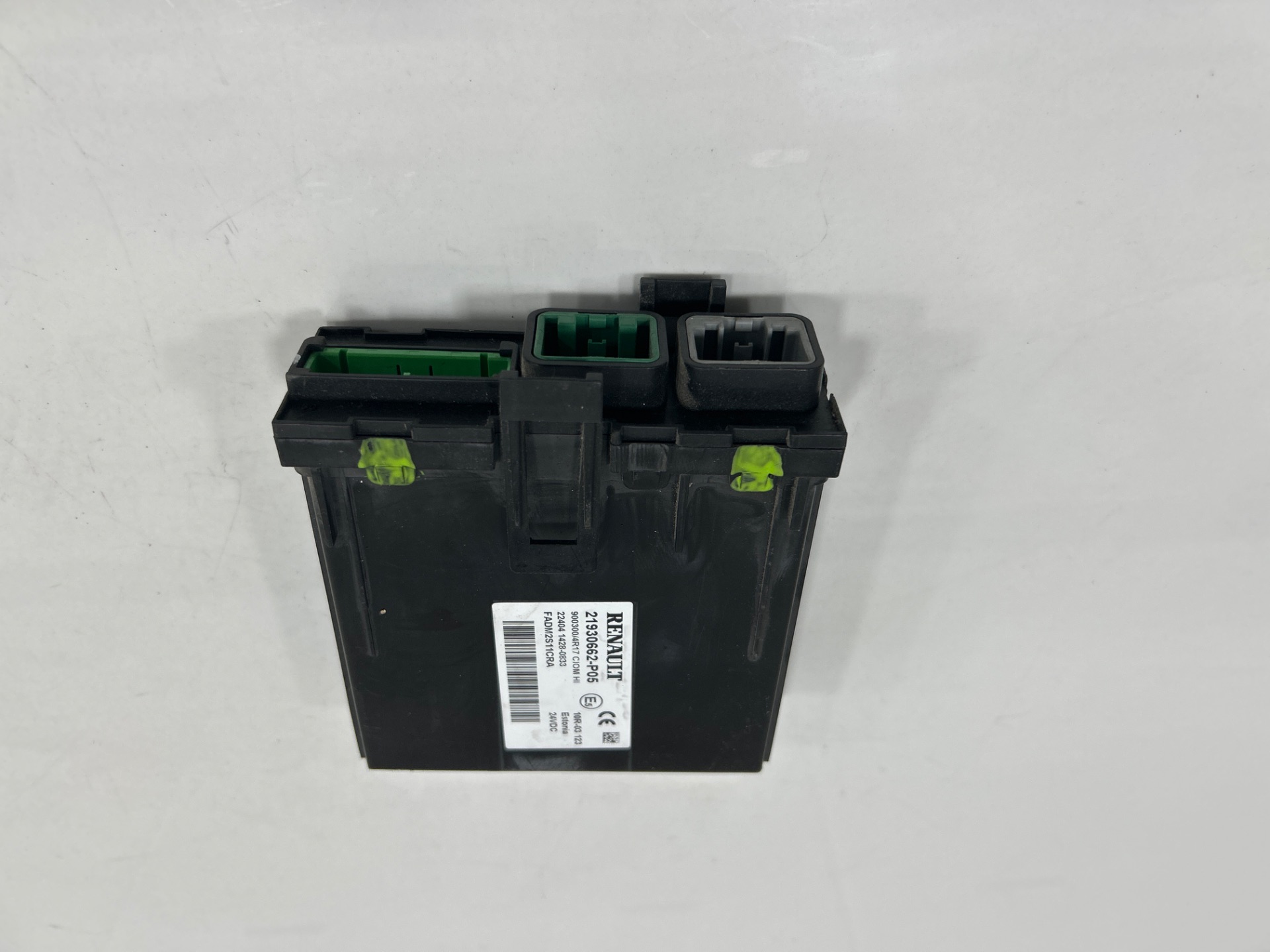 Modulo electronico renault  no identificado