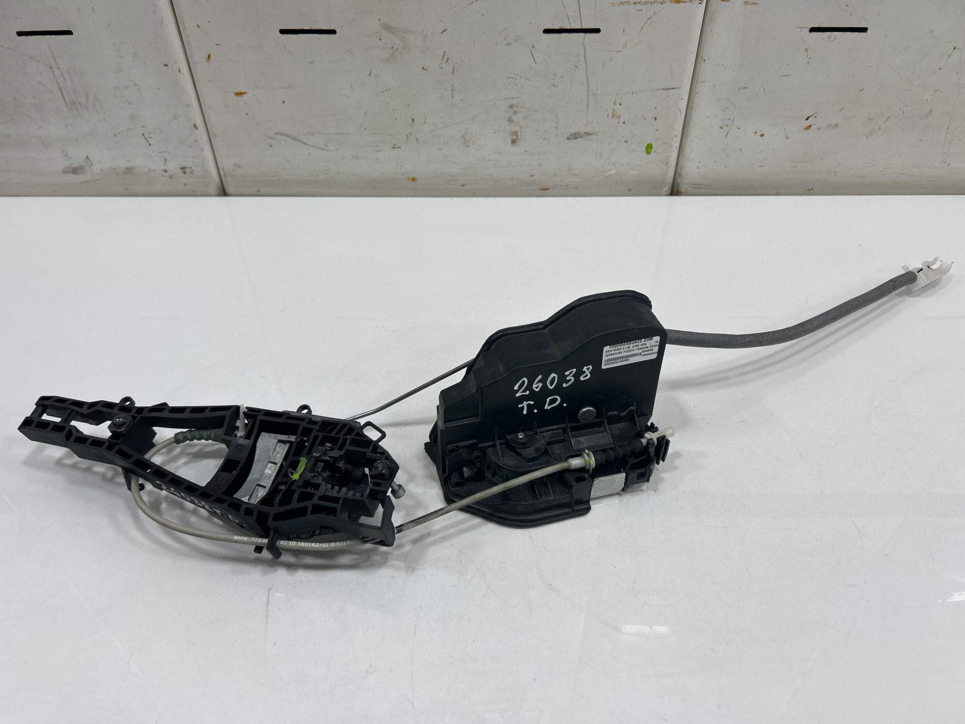 Cerradura puerta trasera derecha bmw serie 3 berlina (f30n) 330e