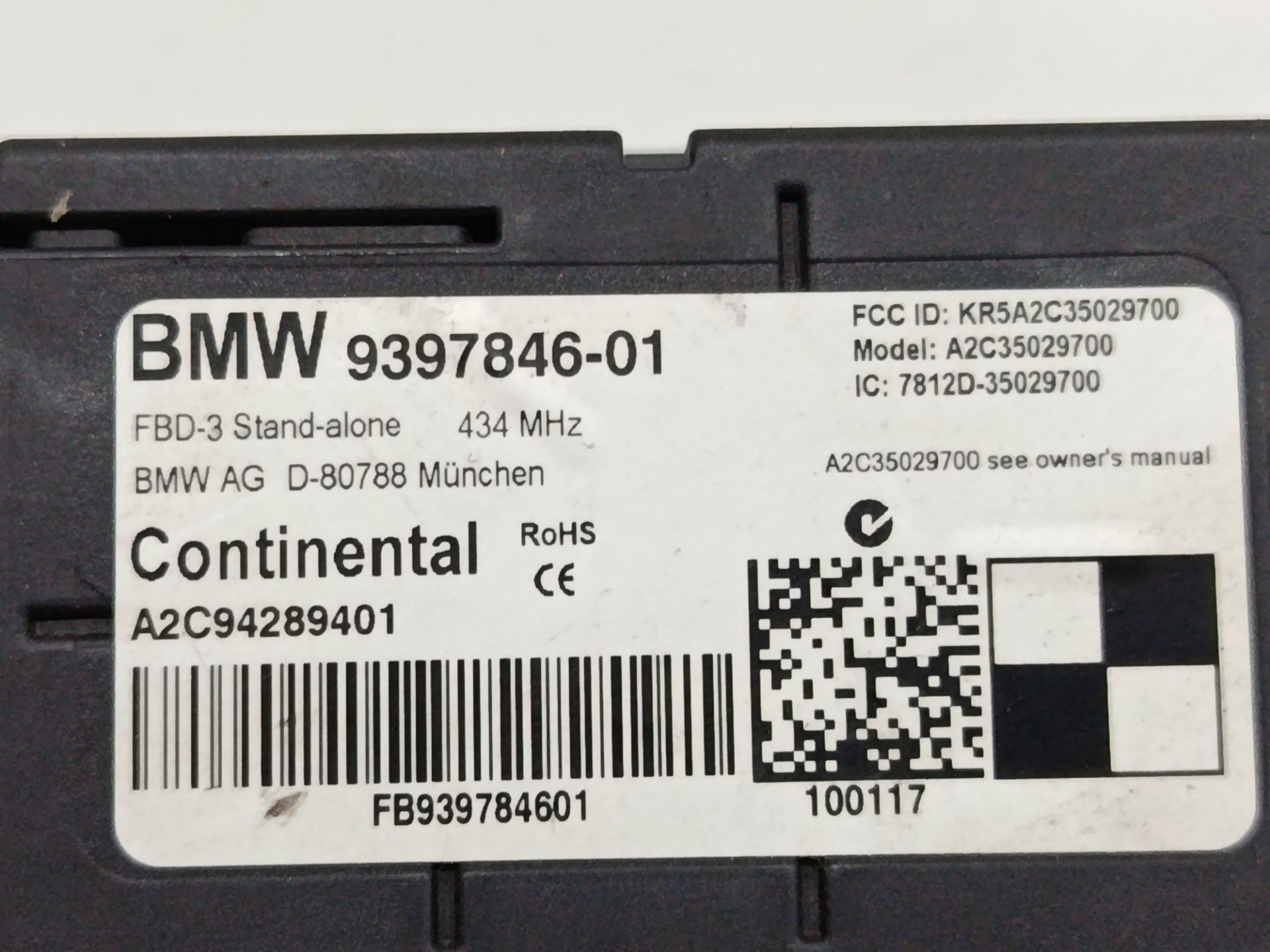 Modulo electronico bmw serie 3 berlina (f30n) 330e