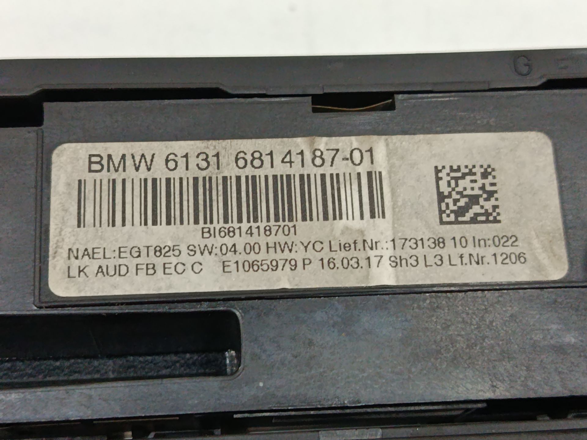 Mando calefaccion / aire acondicionado bmw serie 3 berlina (f30n) 330e