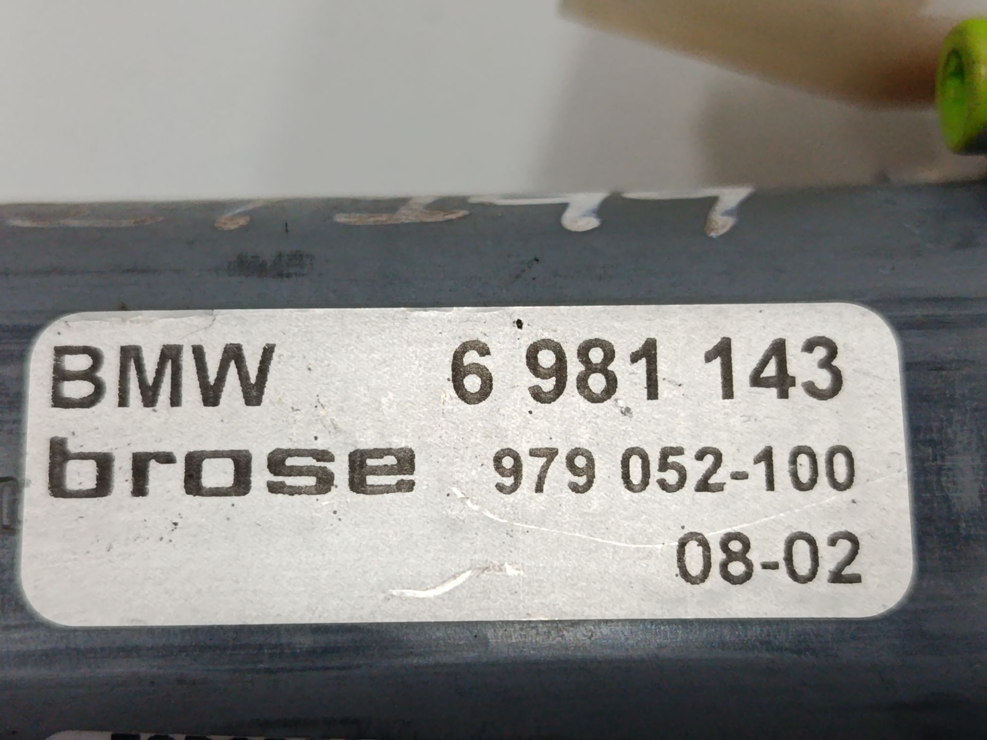 Motor elevalunas delantero izquierdo bmw serie 6 coupe (e63) 635d