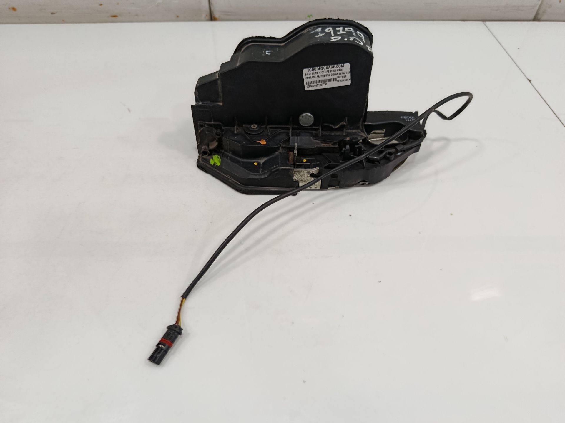 Cerradura puerta delantera derecha bmw serie 6 coupe (e63) 635d