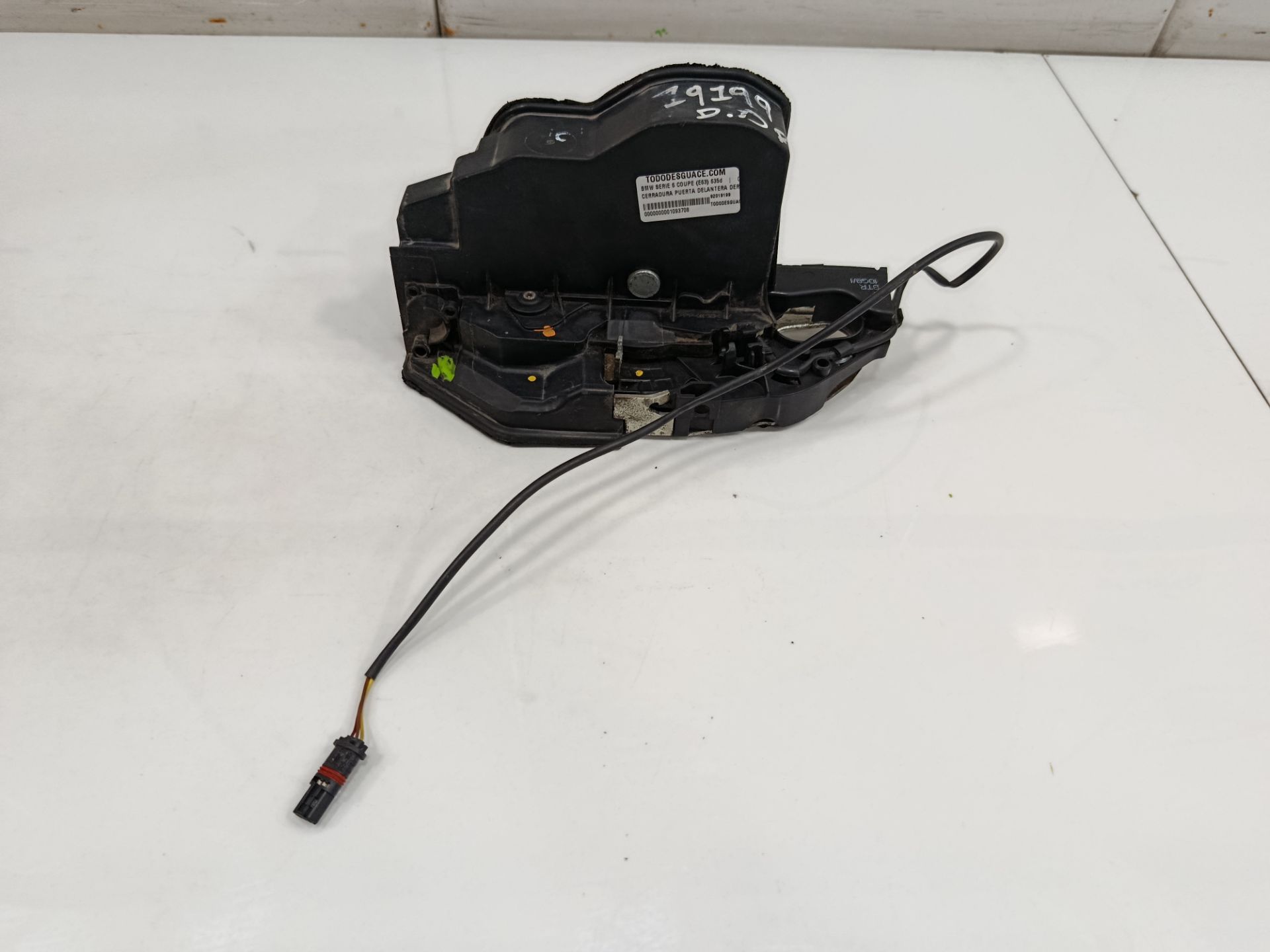 Cerradura puerta delantera derecha bmw serie 6 coupe (e63) 635d