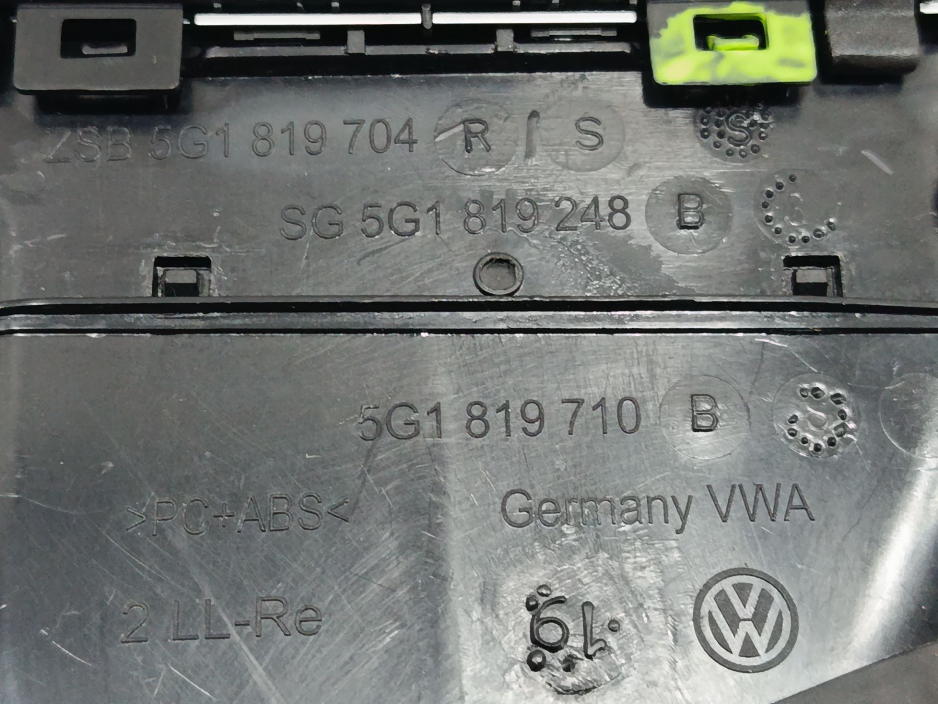 Aireador derecho volkswagen golf sportsvan vii (an1)(09.2017) advance