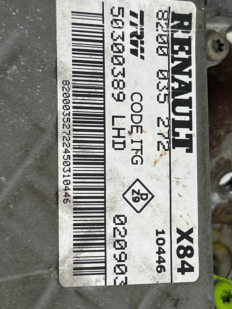 Columna direccion renault  no identificado