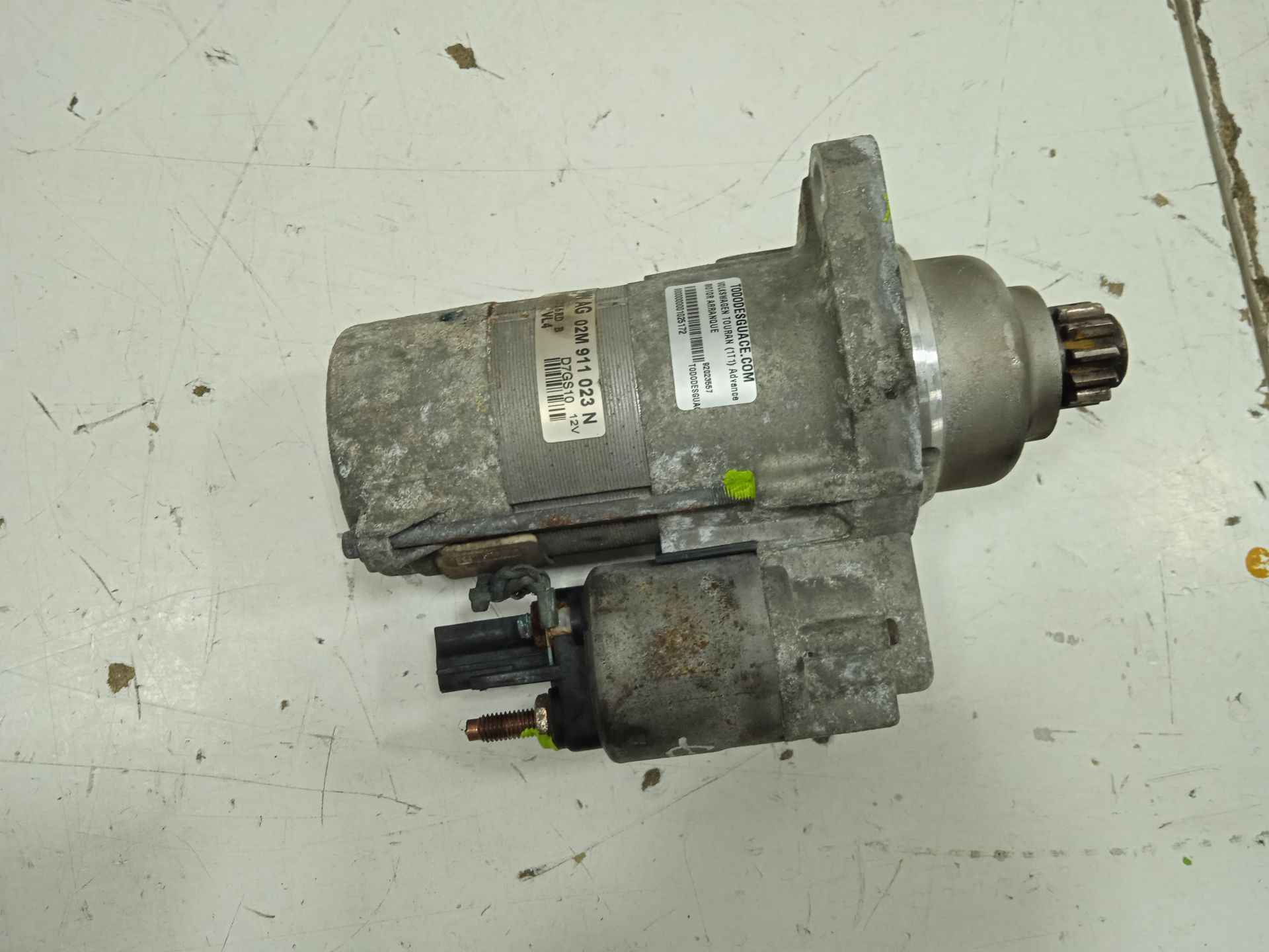 Motor arranque volkswagen touran (1t1) advance