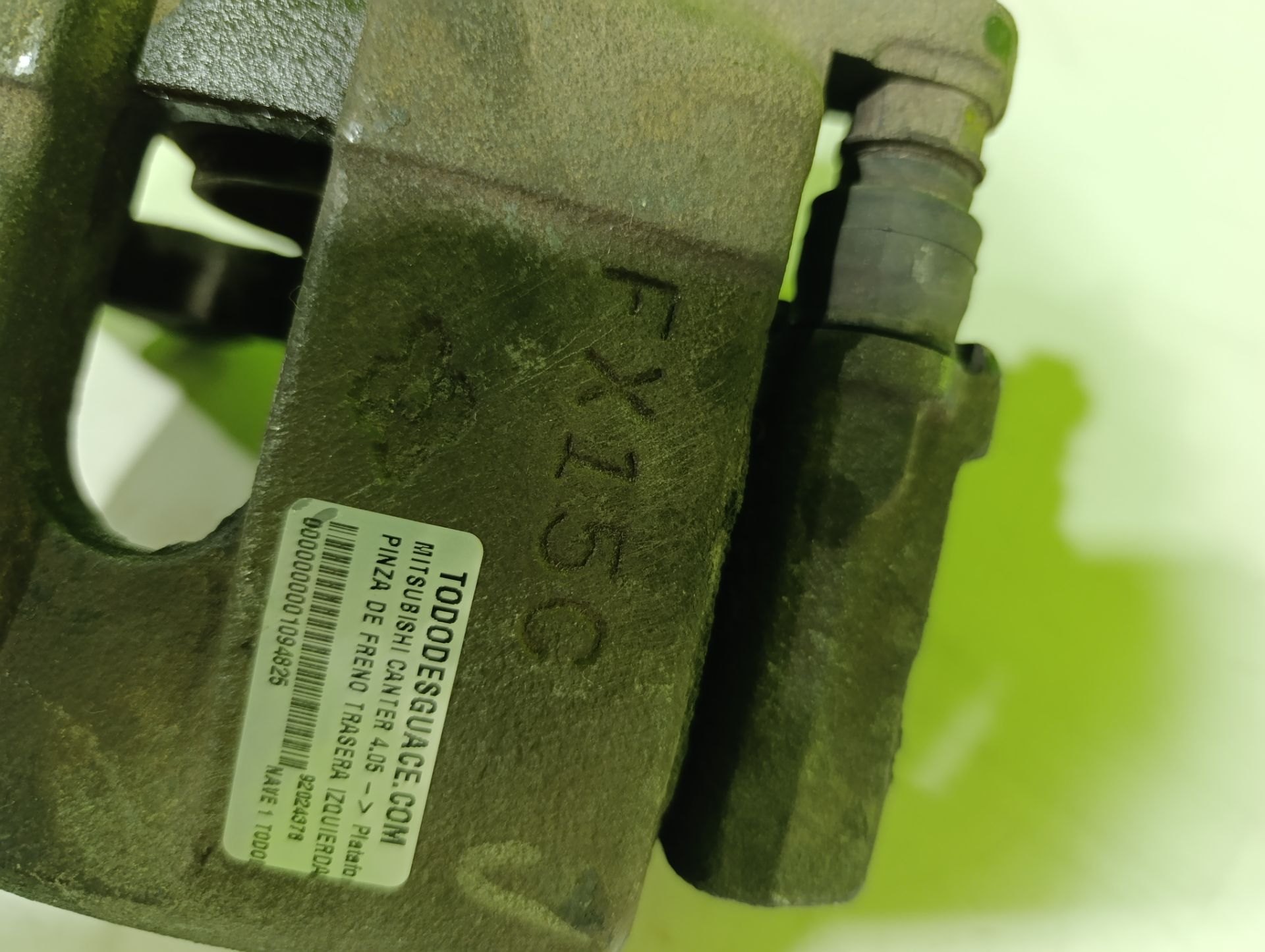 Pinza de freno trasera izquierda mitsubishi canter 4.05 - plataforma 35 cabina doble (co