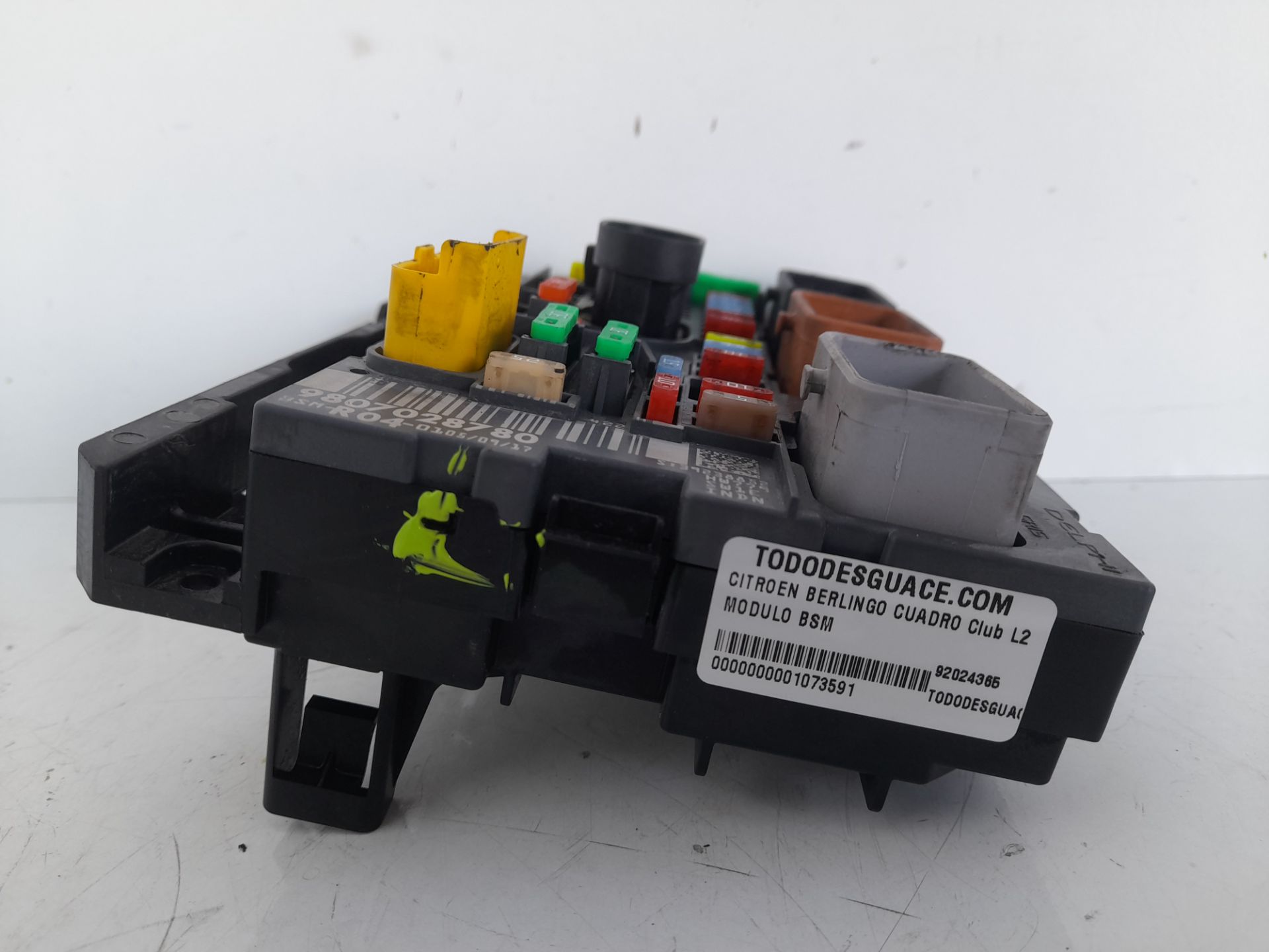 Modulo bsm citroen berlingo cuadro club l2