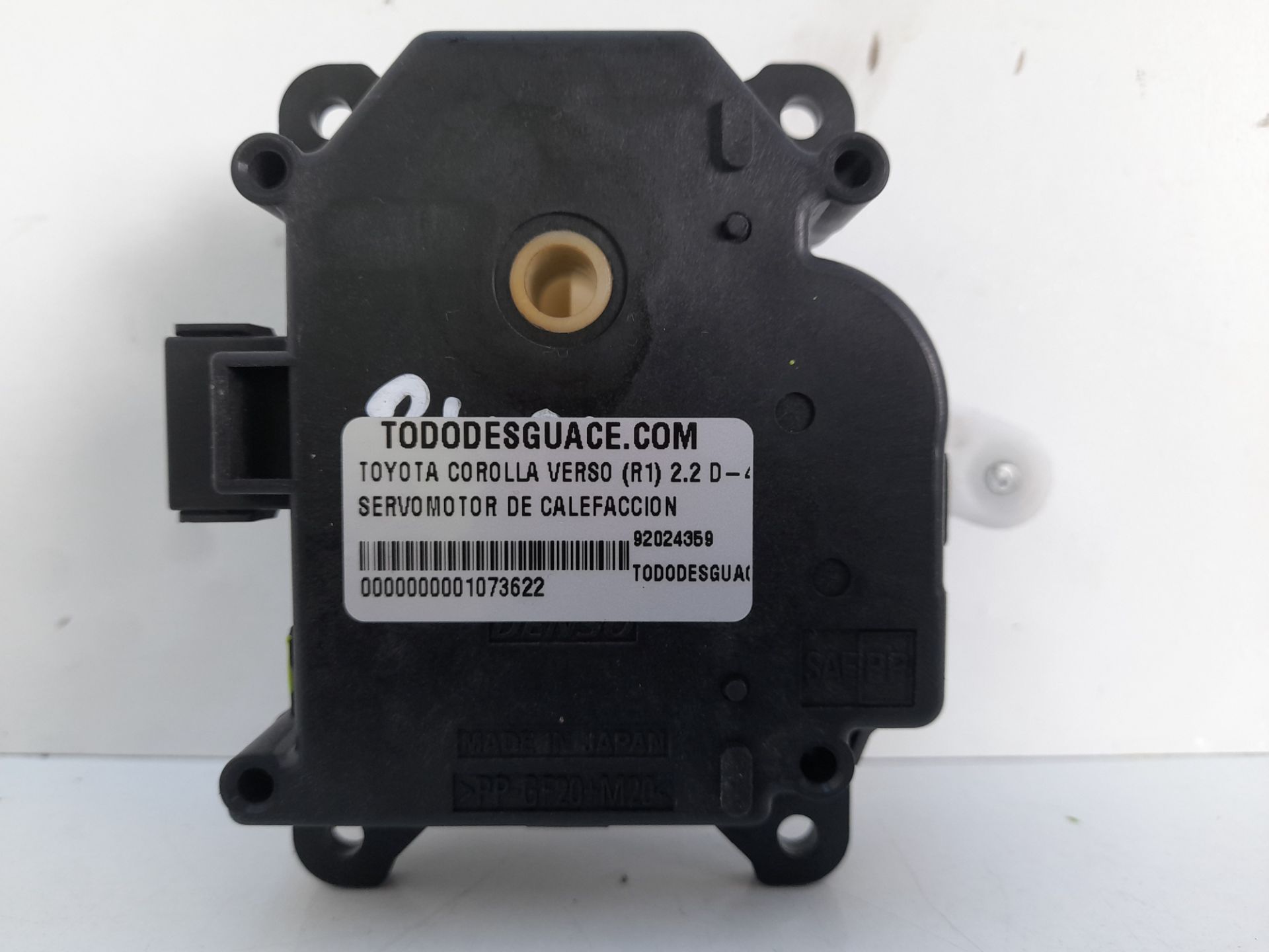 Servomotor de calefaccion toyota corolla verso (r1) 2.2 d4d luna