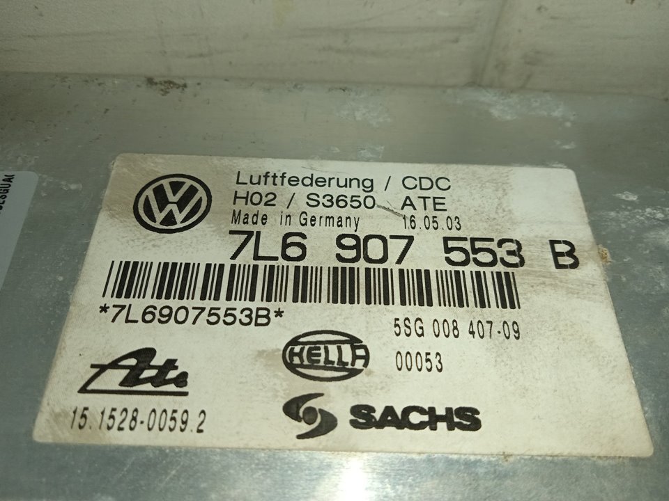 Centralita suspension volkswagen touareg (7la) tdi v10
