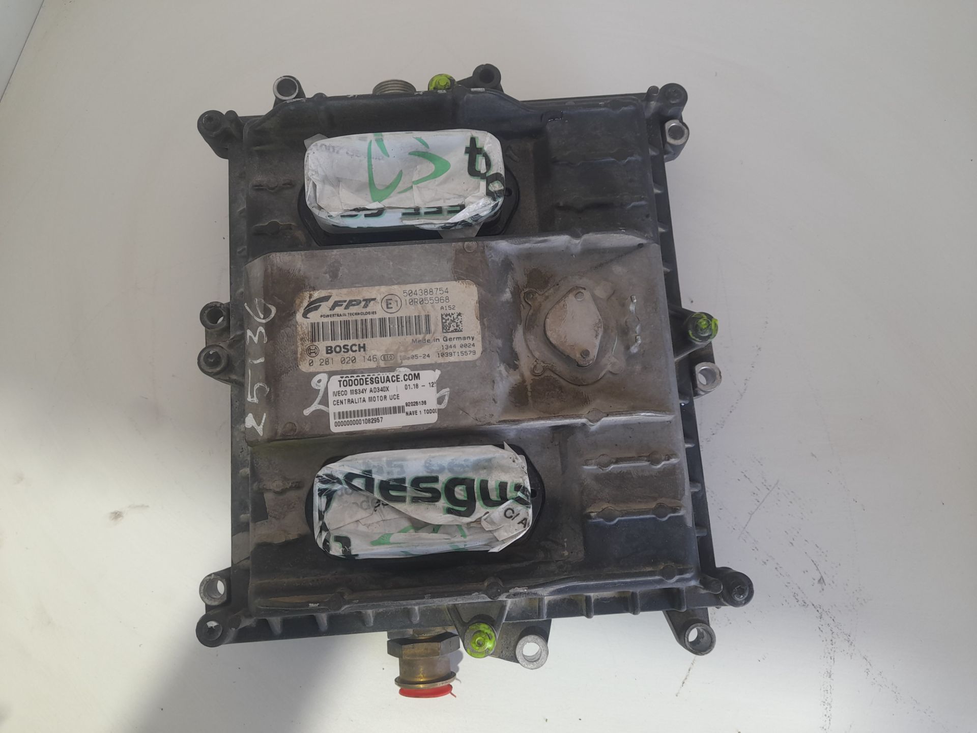 Centralita motor uce iveco ms34y ad340x