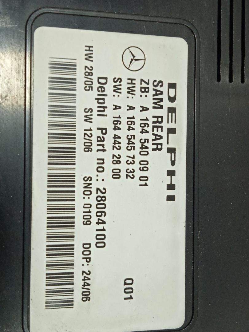 Modulo electronico mercedes-benz clase r (w251) 320 cdi (251.022)