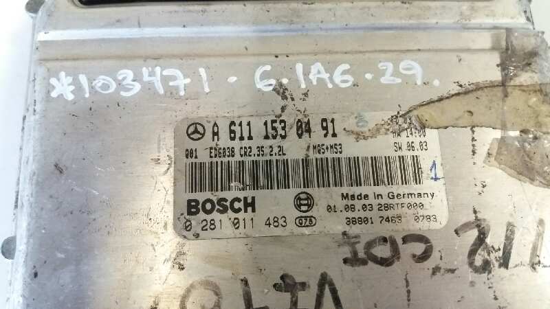 Centralita motor uce mercedes-benz vito (w638) caja cerrada 110 cdi     (638.094)