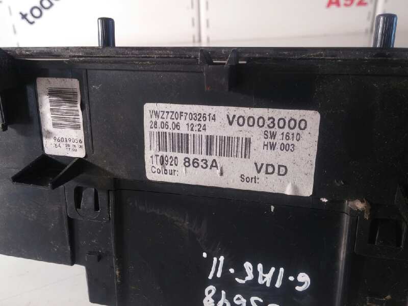 Cuadro instrumentos volkswagen caddy kakb (2k) furg.