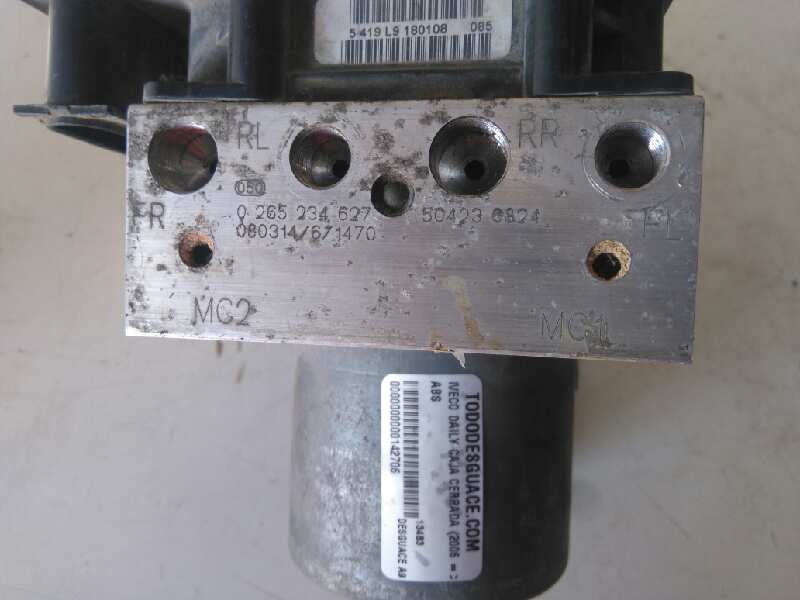 Abs iveco daily caja cerrada (2006 ) caja cerrada 35c... batalla 30