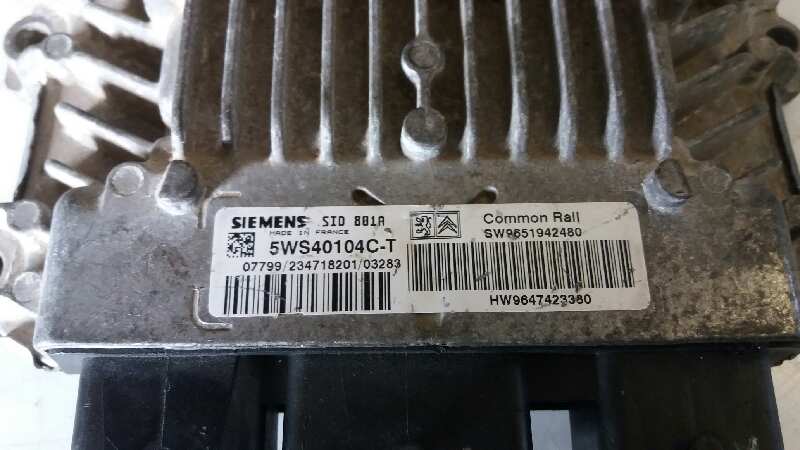 Centralita motor uce peugeot 307 (s1) 2.0 hdi cat