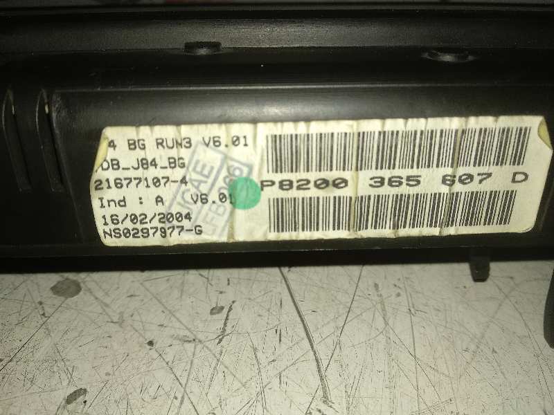 Cuadro instrumentos renault scenic ii confort authentique