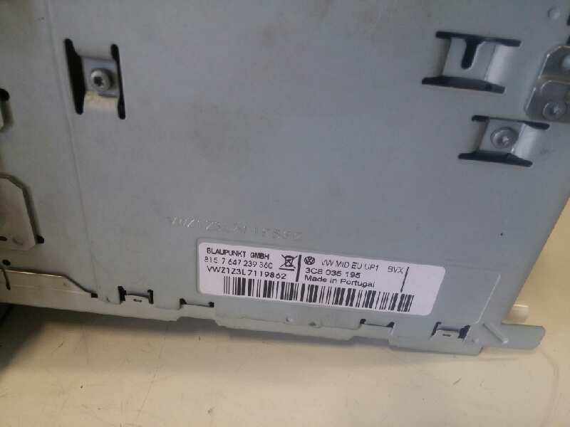 Sistema audio / radio cd volkswagen polo (6r1) advance