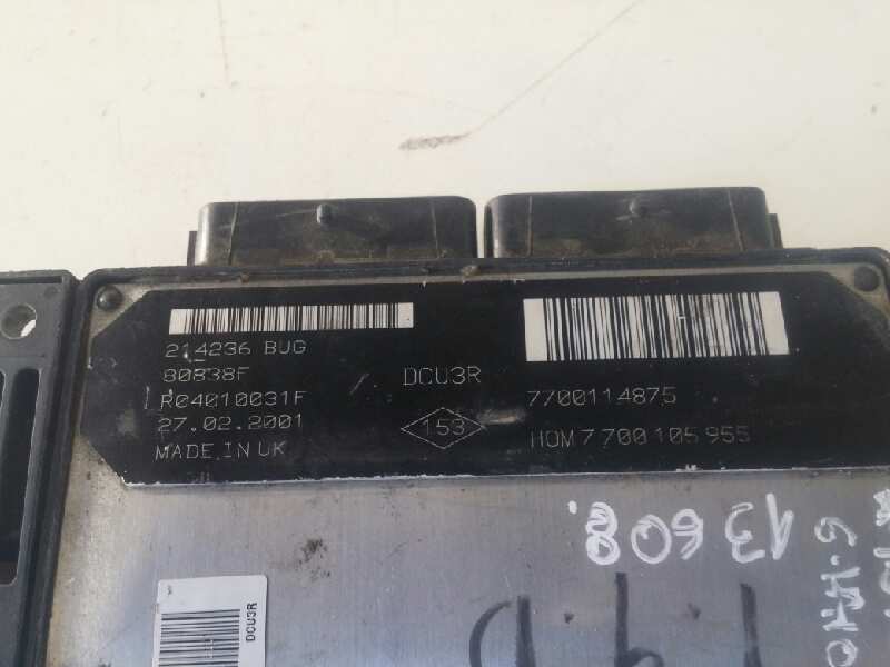 Centralita motor uce renault clio ii fase i (bcbo) 1.9 diesel