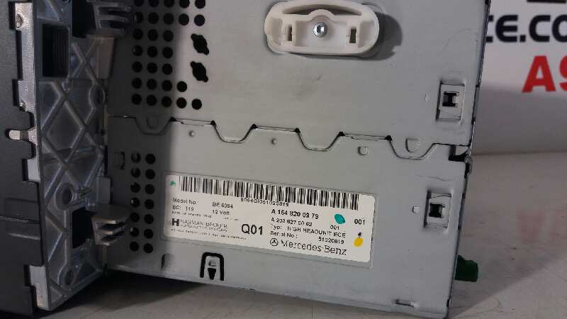 Sistema audio / radio cd mercedes-benz clase m (w164) 320  350 cdi (164.122)