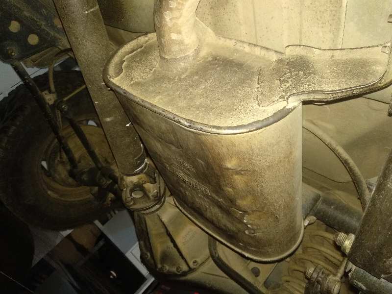 Tubo escape trasero nissan terranoterrano.ii (r20) comfort